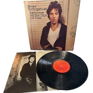 Bruce Springsteen Darkness on the Edge of Town LP 1978 Columbia JC 35318 VG
